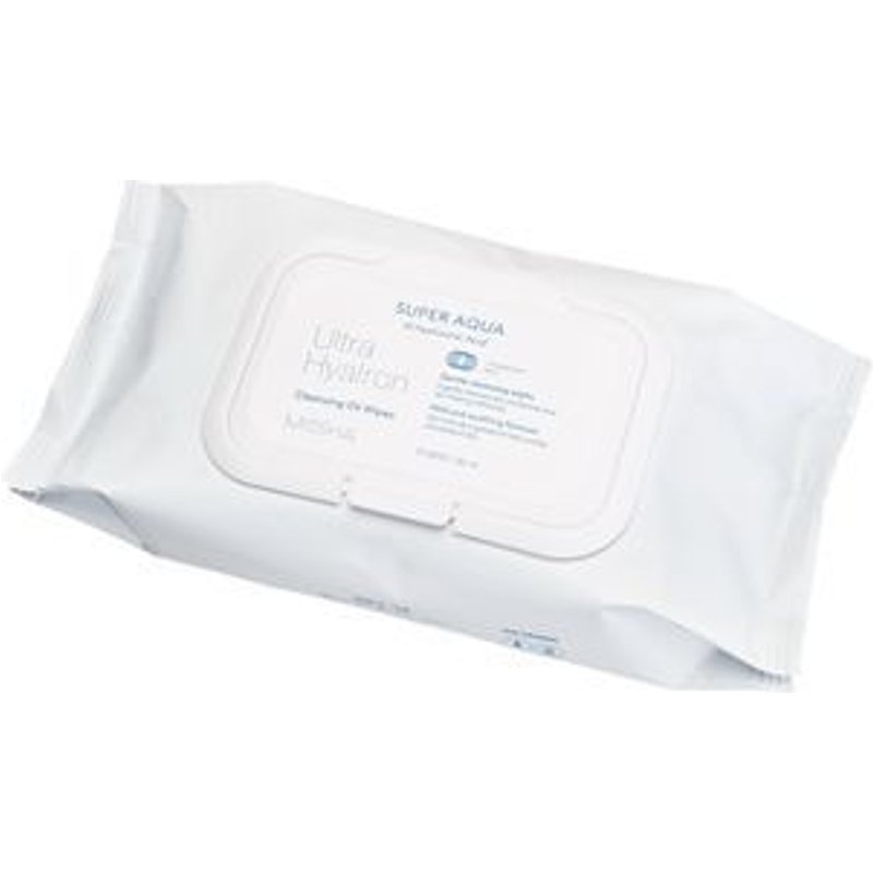 MISSHA - Super Aqua Ultra Hyalron Cleansing Oil Wipes JUMBO 70 sheets
