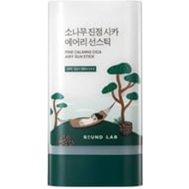 ROUND LAB - Pine Calming Cica Airy Sun Stick - Stick solaire apaisant fini aérien