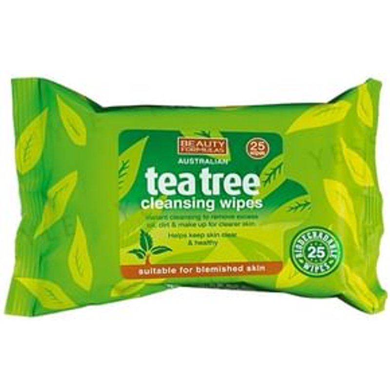 Beauty Formulas - Tea Tree Cleansing Wipes 30 pcs