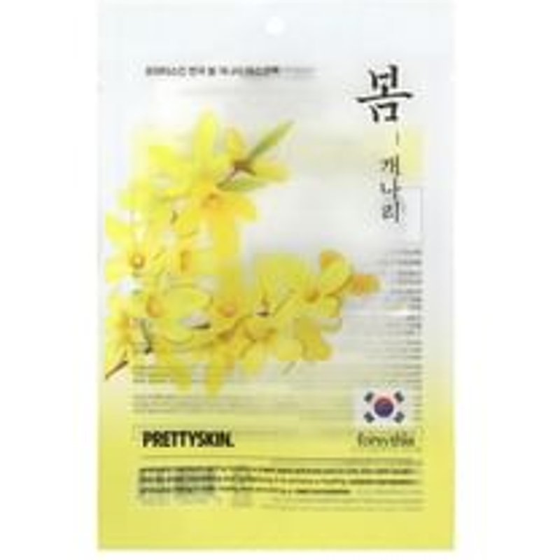 Pretty skin - Hankook Mask Pack - 8 Types Spring Forsythia