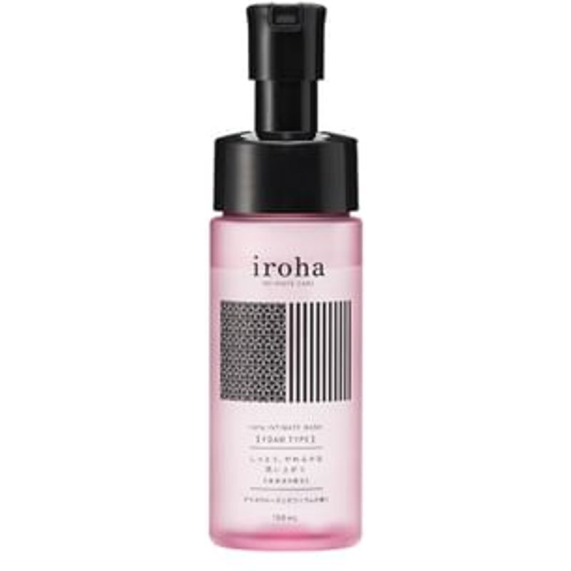 iroha INTIMATE CARE - Intimate Wash Foam Type Damask Rose and Geranium - 150ml