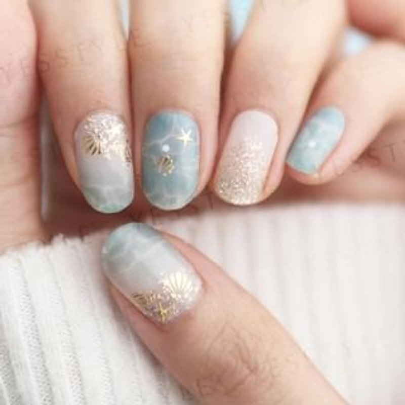 Lunacaca - That Summer Nail Art Sticker 24 pcs