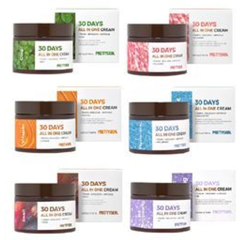 Pretty skin - 30 Days All In One Cream - 6 Types Cica