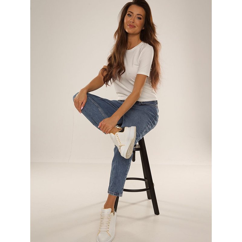 Blouse model 187194 De Lafense - L - Beige