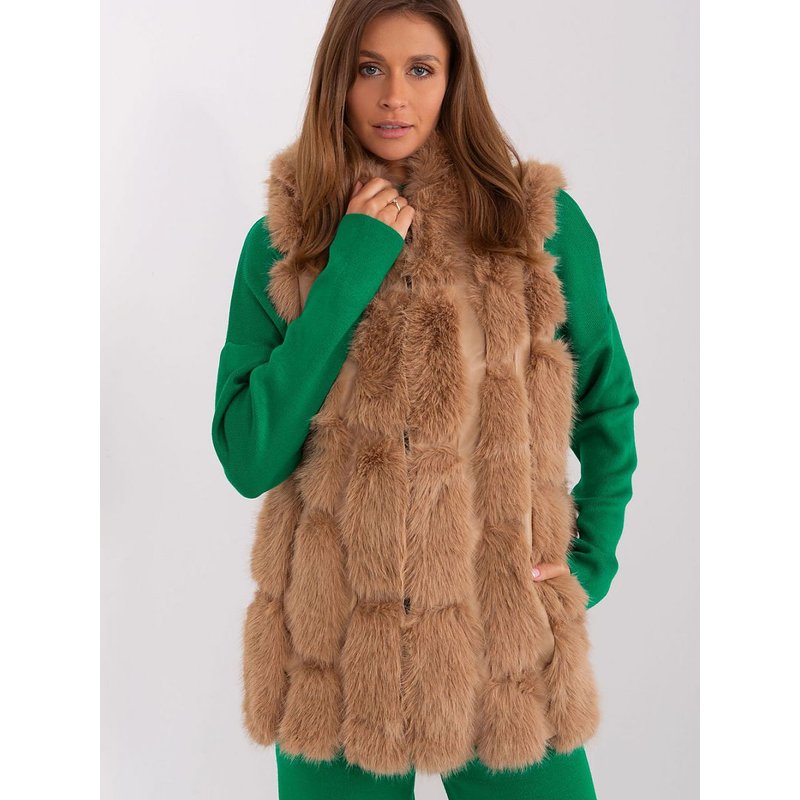 Gilet model 187593 AT - S/M - Brown