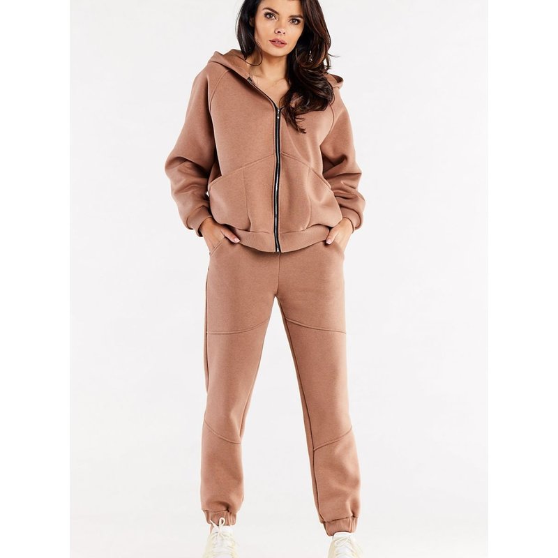 Tracksuit trousers model 188030 Infinite You - M - Beige