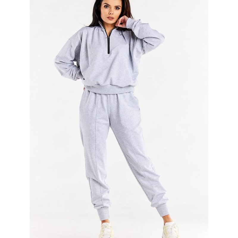 Tracksuit trousers model 188049 Infinite You - L - Grey