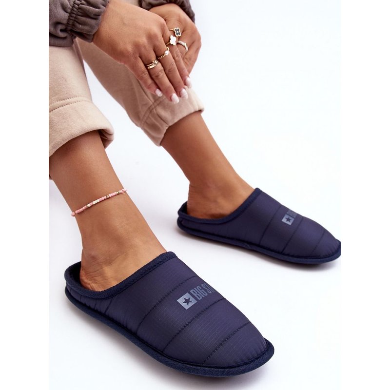 Slippers model 188677 Step in style - 40 - Navy blue