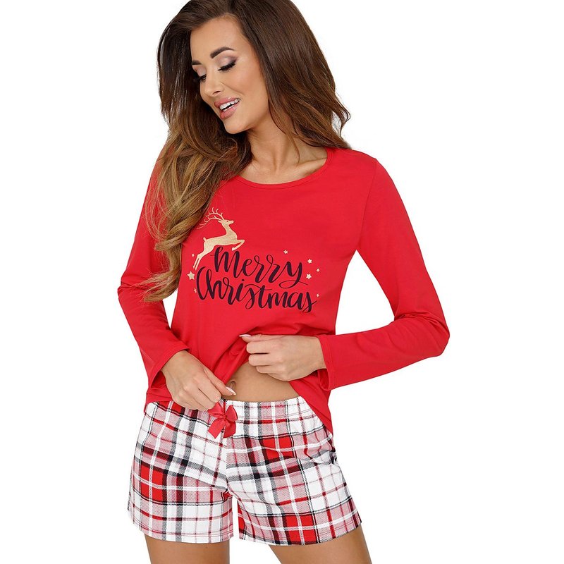 Pyjama model 188983 Donna - 42 - Red