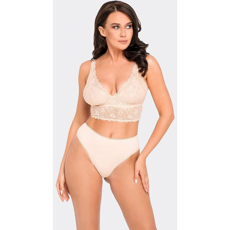 Brazilian style panties model 189020 Babell - L - Beige