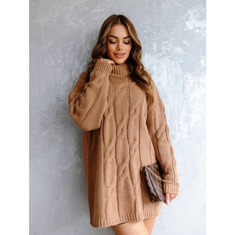 Turtleneck model 189182 Badustore - ONE-SIZE-FITS-ALL - Brown