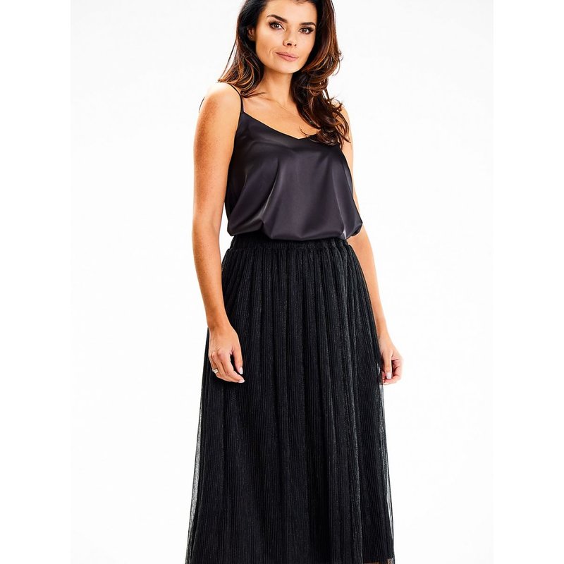 Skirt model 189426 awama - L/XL - Black