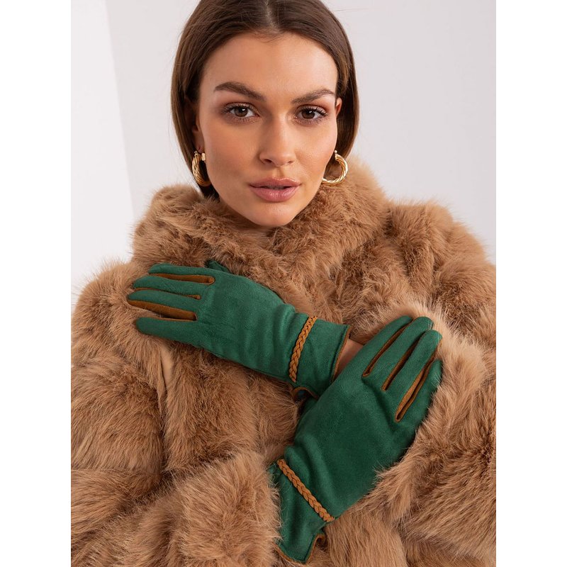Gloves model 189537 AT - S/M - Green