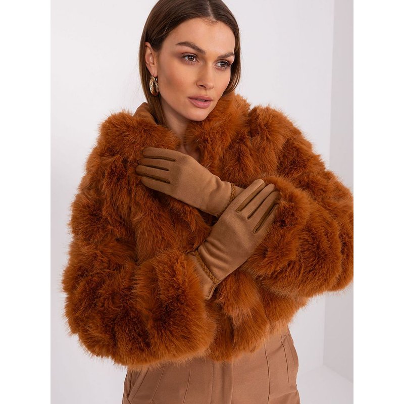 Gloves model 189538 AT - L/XL - Brown