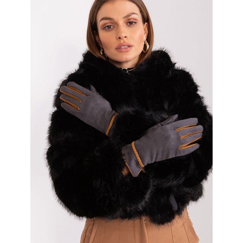 Gloves model 189541 AT - S/M - Grey
