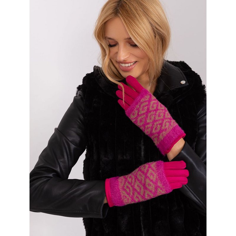 Gloves model 190819 AT - S/M - Pink