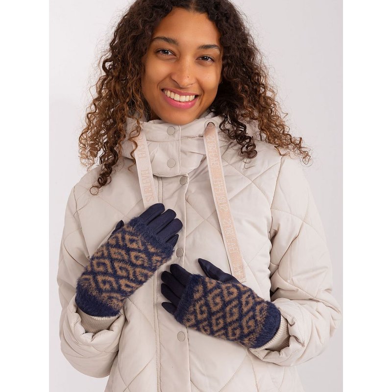 Gloves model 191086 AT - L/XL - Navy blue