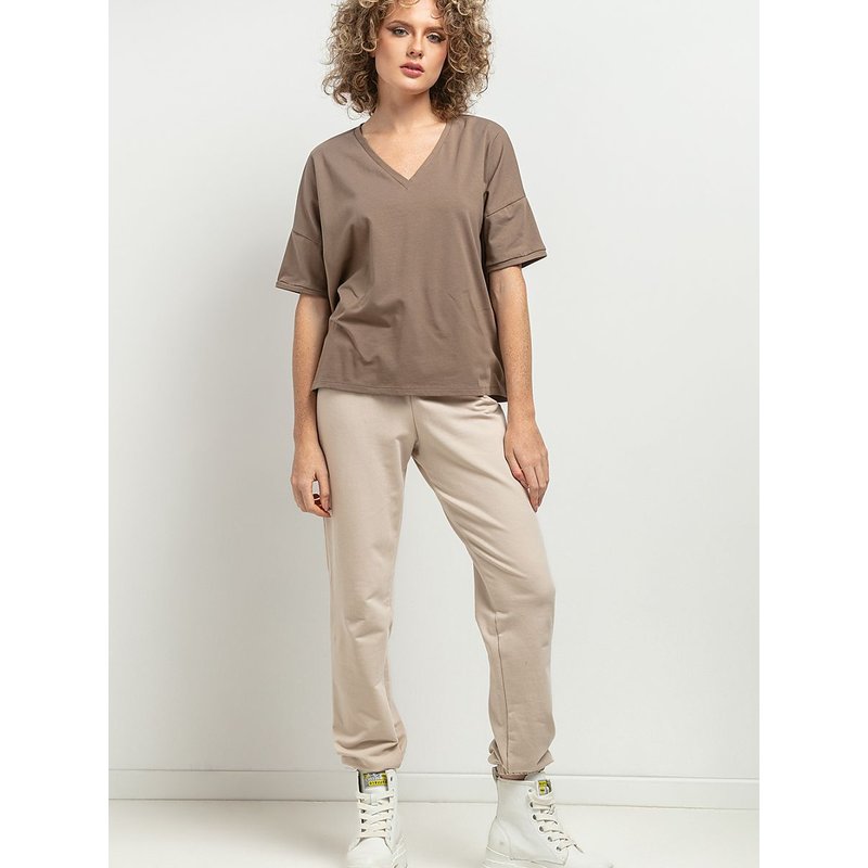 Blouse model 191827 Tessita - M/L - Brown