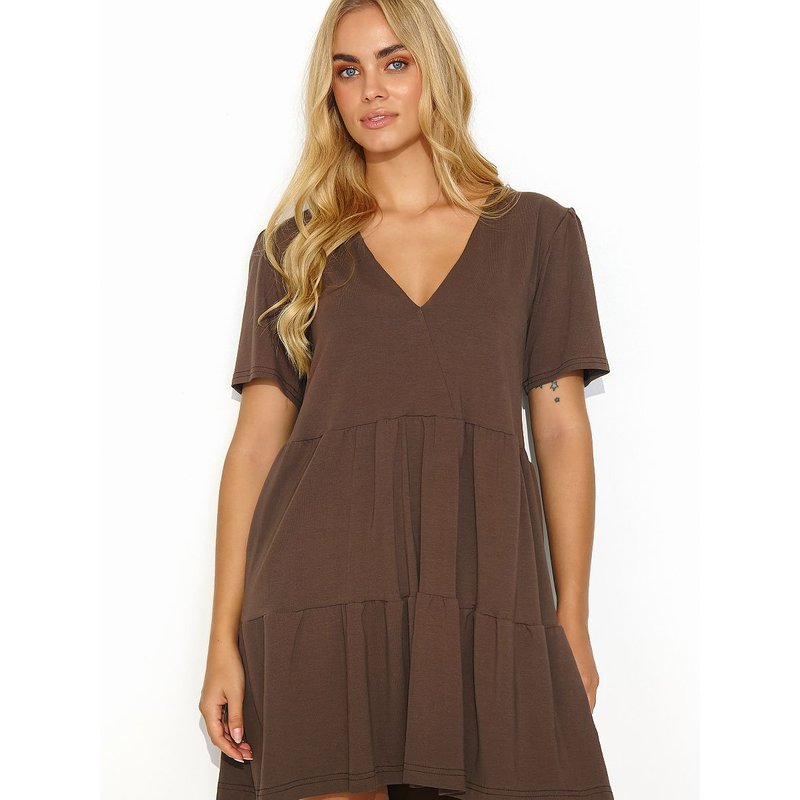 Daydress model 192950 Makadamia - 36 - Brown