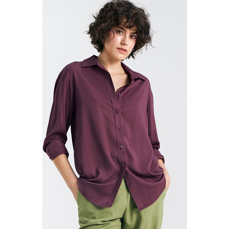 Long sleeve shirt model 192970 Nife - 36 - Violet