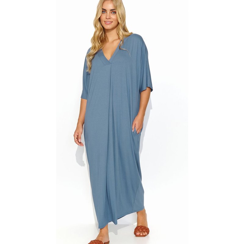 Daydress model 193057 Makadamia - 36/38 - Blue