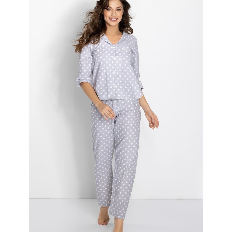 Pyjama model 193640 Momenti Per Me - XL - Grey