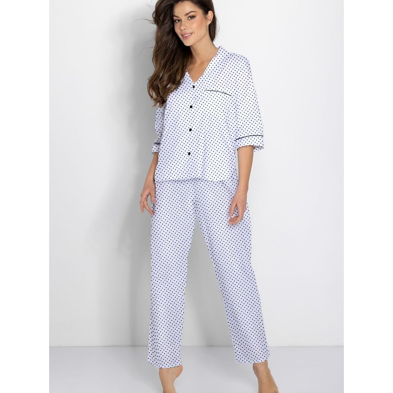 Pyjama model 194510 Momenti Per Me - XL - White