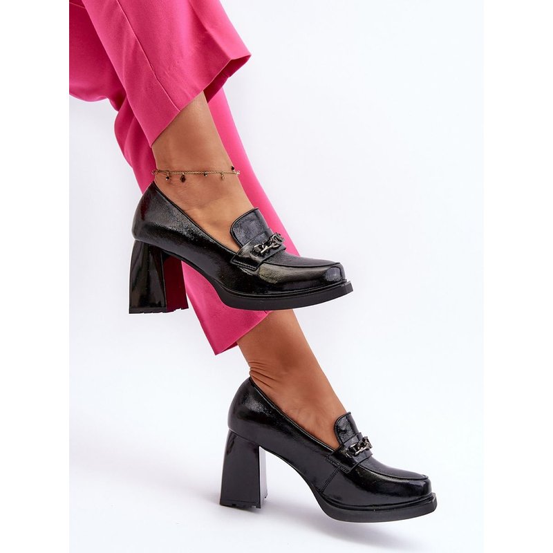 Block heel pumps model 195414 Step in style - 40 - Black