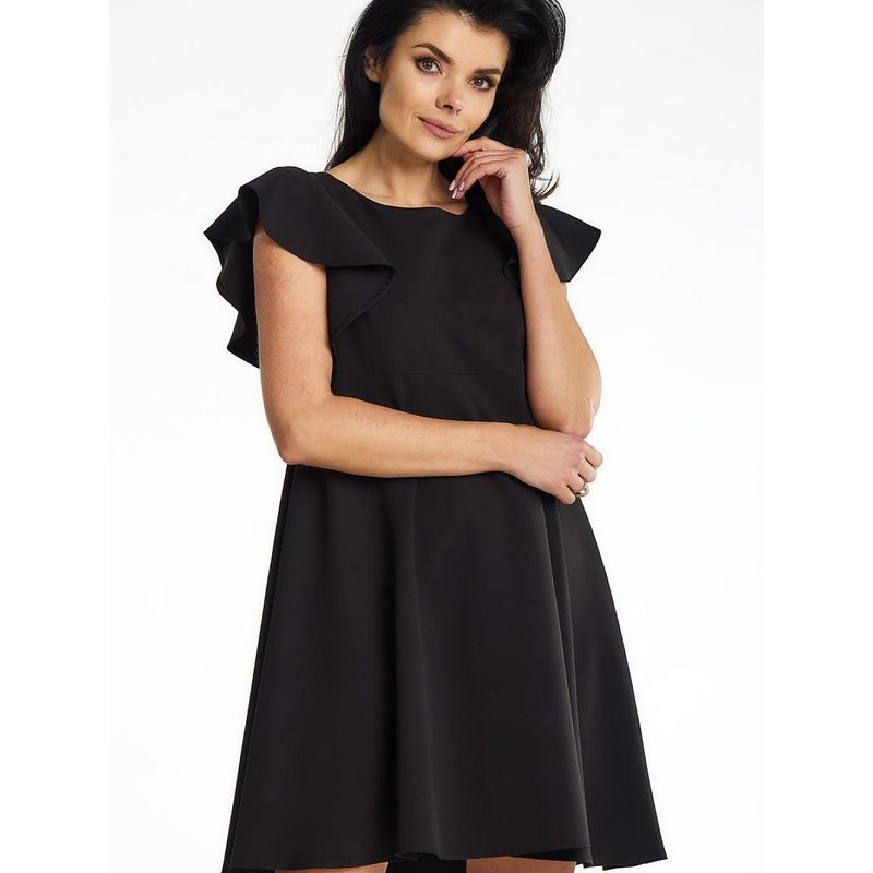 Cocktail dress model 195875 awama - S - Black