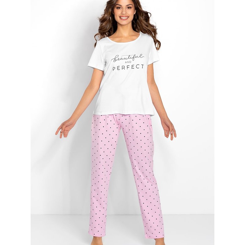 Pyjama model 158575 Momenti Per Me - XL - White