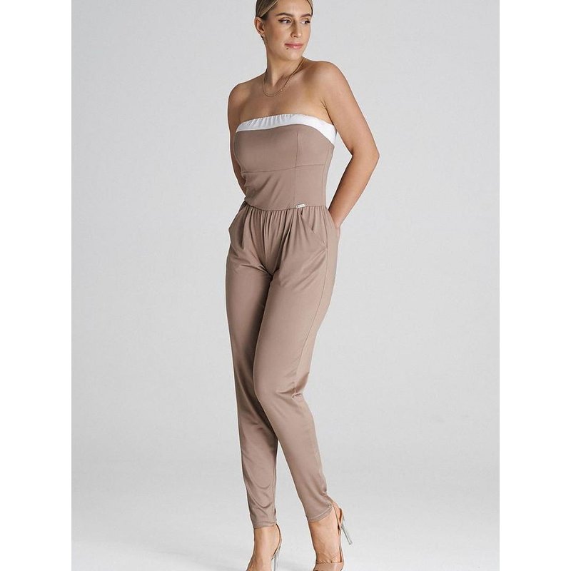 Suit model 197337 Figl - L - Beige