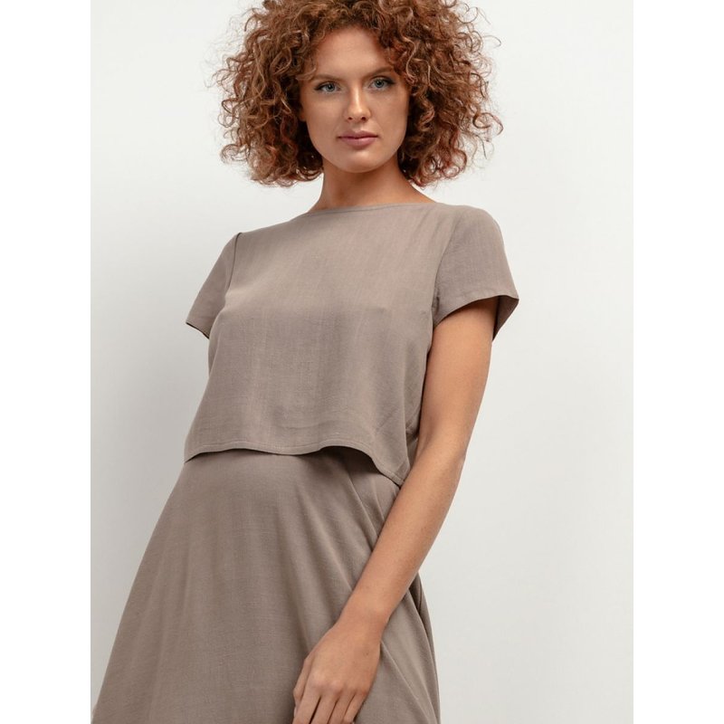Blouse model 198539 Tessita - XXL - Brown