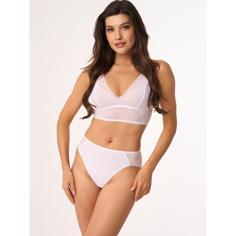 Brazilian style panties model 199340 Babell - L - White