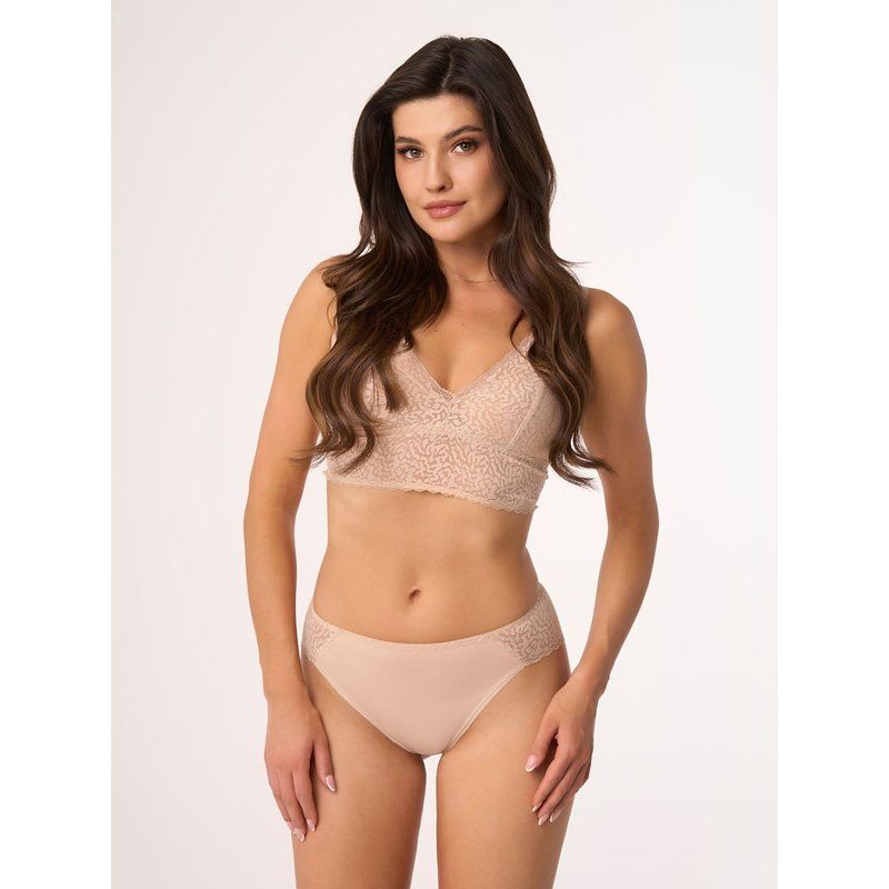 Brazilian style panties model 199341 Babell - S - Beige