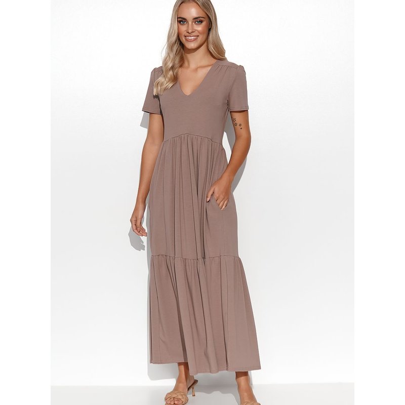 Daydress model 176208 Makadamia - 42 - Brown