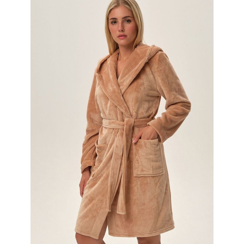 Bathrobe model 199459 Henderson - XXL - Beige