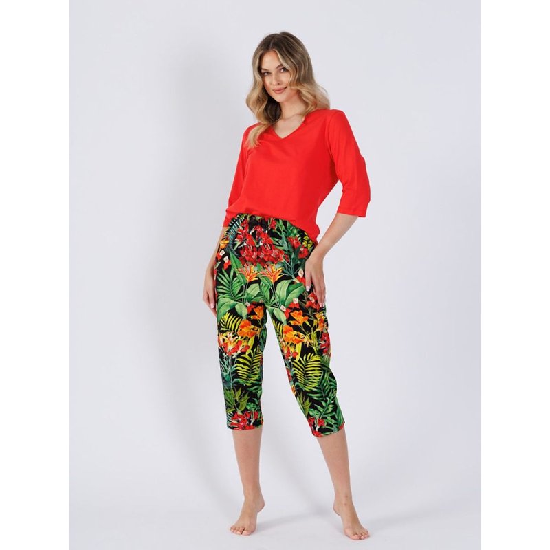 Pyjama model 199787 M-Max - XXL - Red