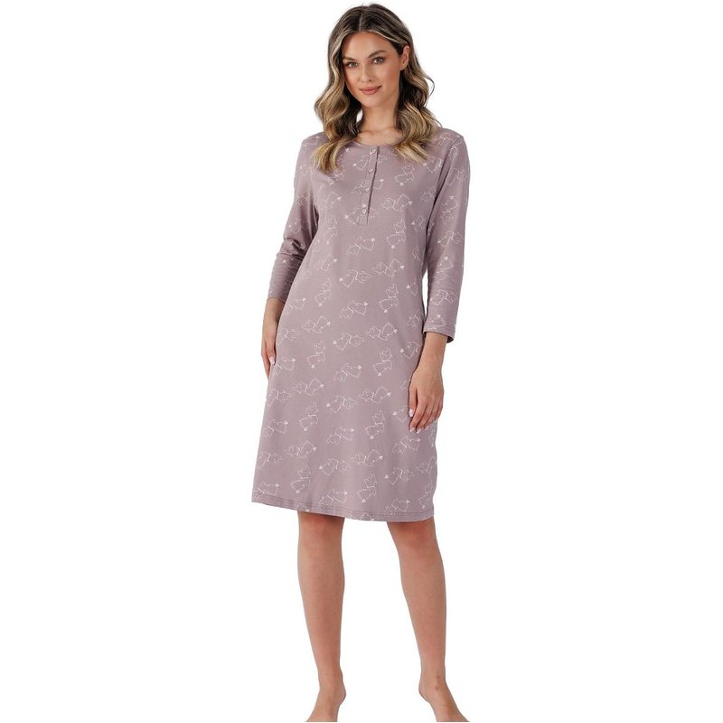 Nightshirt model 199795 M-Max - L - Brown