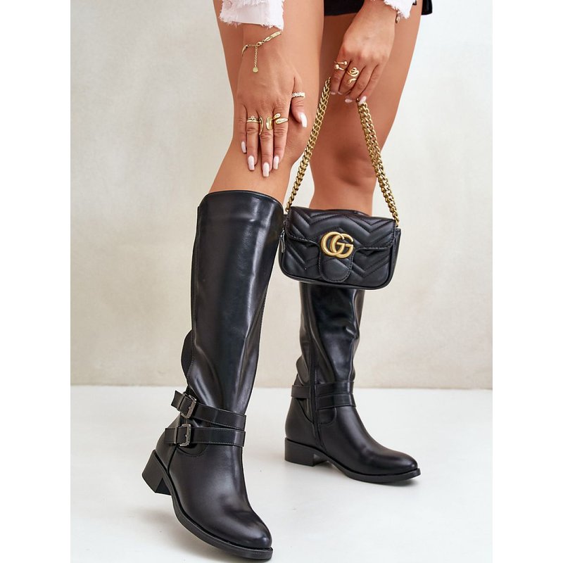 Thigh-Hight Boots model 199859 Step in style - 39 - Black