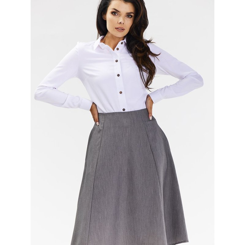 Skirt model 200575 awama - L - Grey