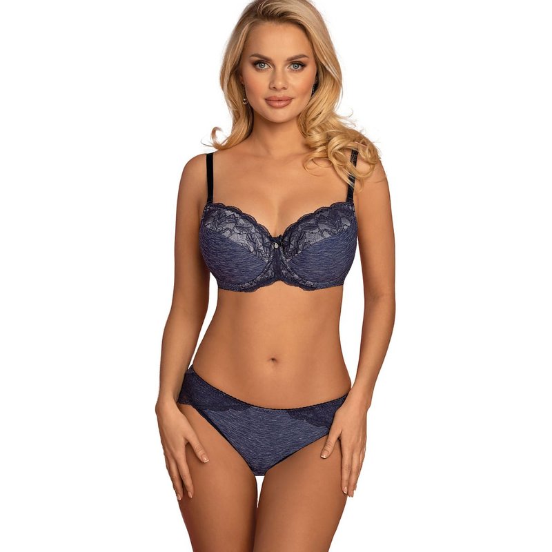 Padded bra model 200817 Vena - 85E - Navy blue