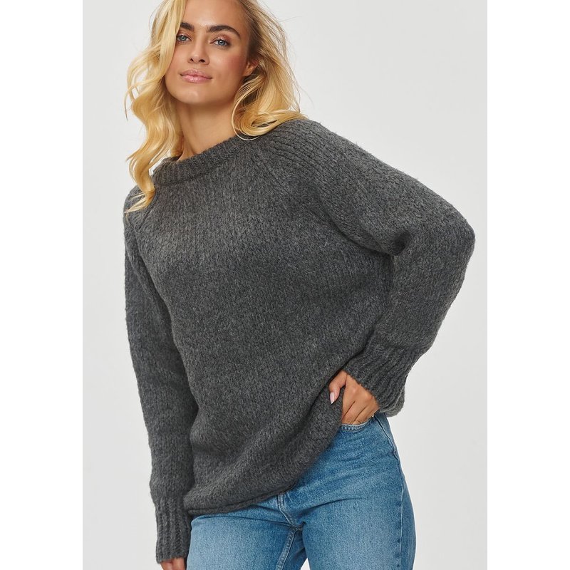 Jumper model 201805 Makadamia - ONE-SIZE-FITS-ALL - Grey