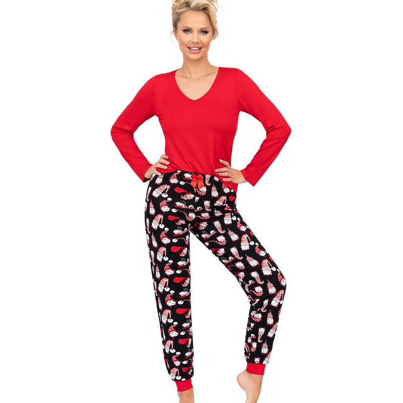 Pyjama model 203468 Donna - 42 - Red