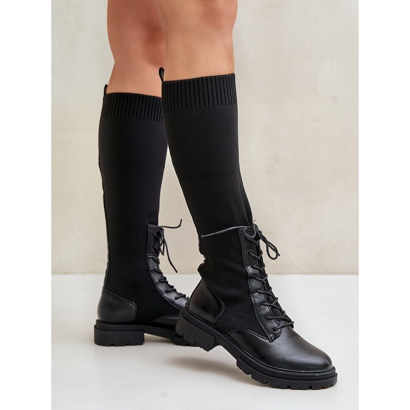 Thigh-Hight Boots model 203500 Step in style - 38 - Black