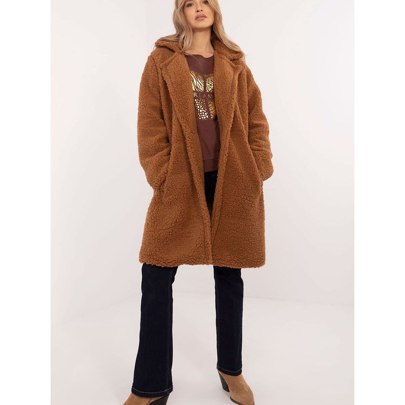 Coat model 203740 Italy Moda - ONE-SIZE-FITS-ALL - Brown