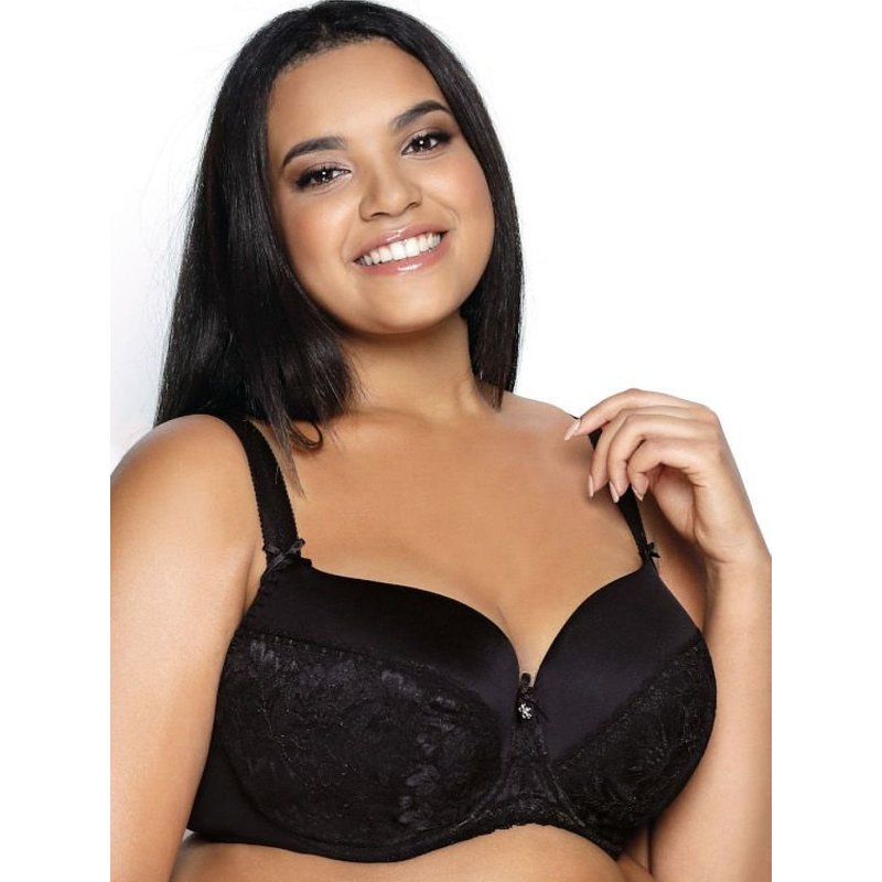 Padded bra model 204090 Mat - 65I - Black