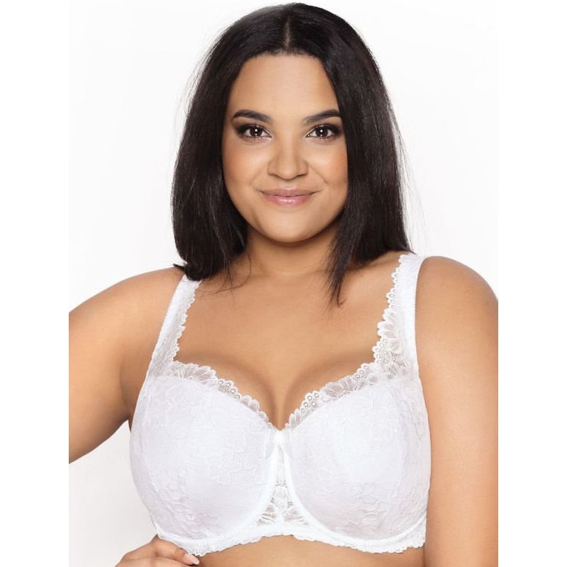Padded bra model 204097 Mat - 100D - White