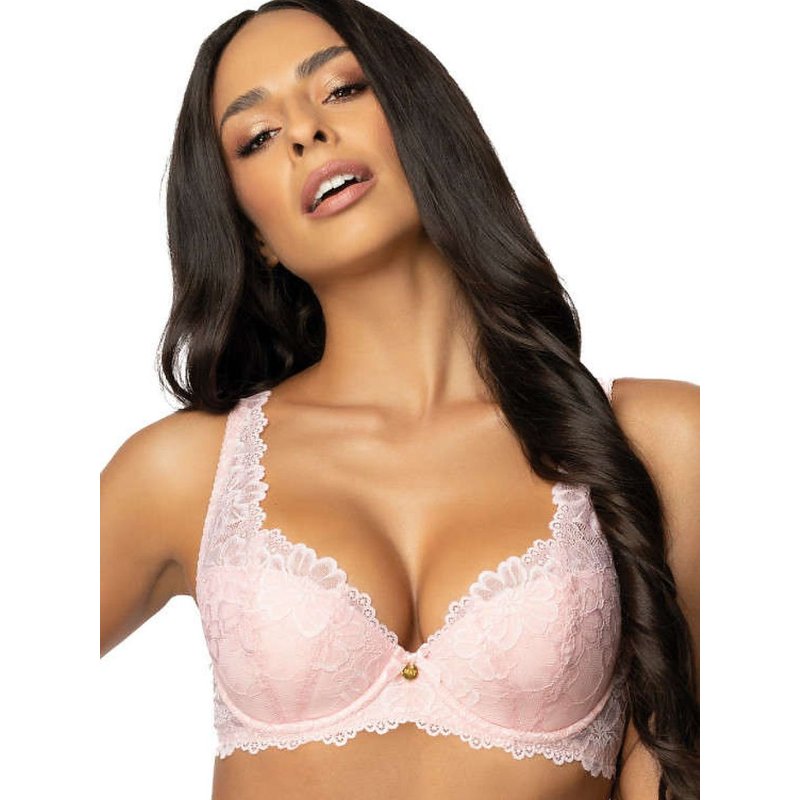 Padded bra model 204104 Mat - 65F - Pink