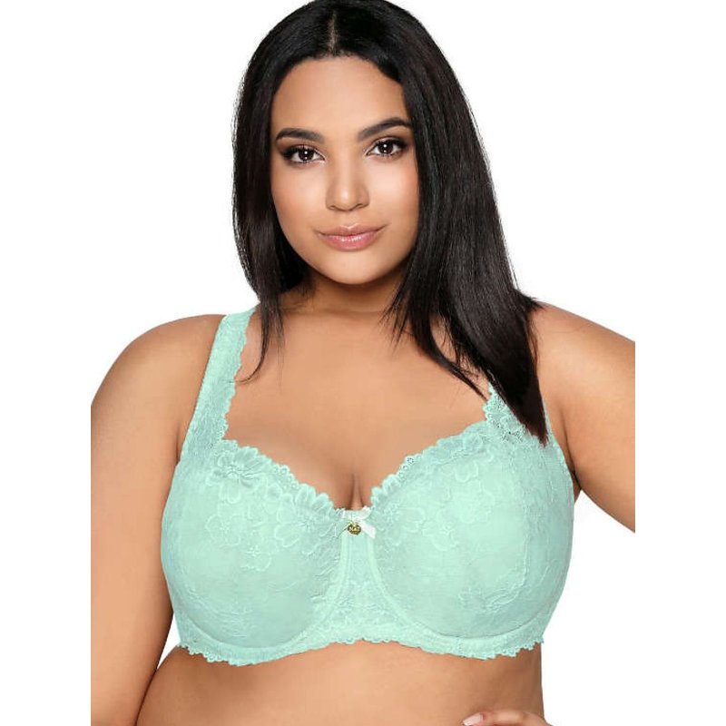 Padded bra model 204160 Mat - 95B - Green