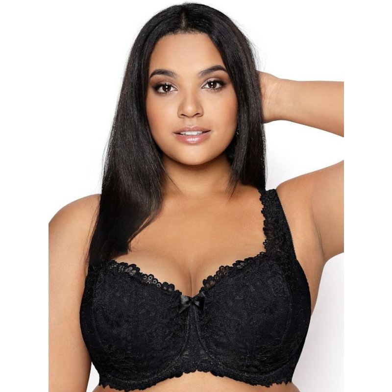Padded bra model 204180 Mat - 85E - Black